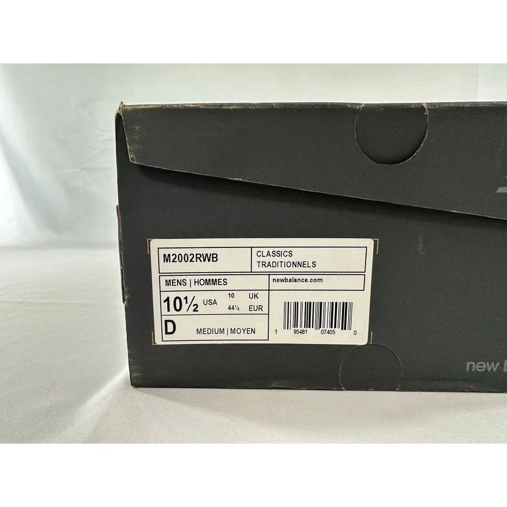 New Balance 2002R x J. Crew Rain Cloud M2002RWB Size 10.5